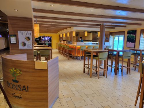 Carnival Pride Bonsai Restaurant